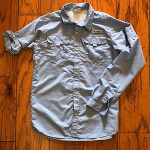 youth XL Columbia fishing shirt!
